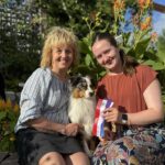 Small miniature American Shepherd blue merle