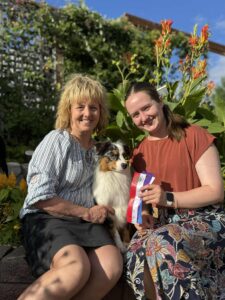 Small miniature American Shepherd blue merle
